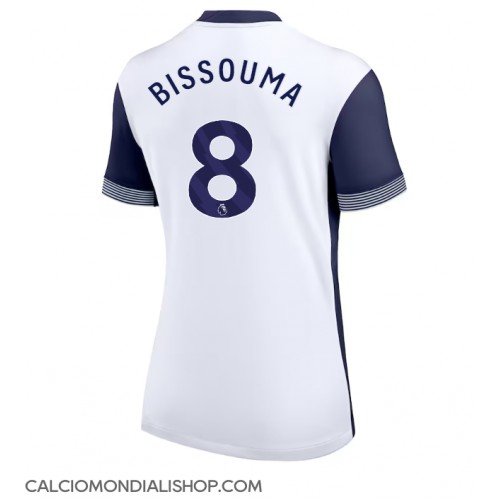 Maglie da calcio Tottenham Hotspur Yves Bissouma #8 Prima Maglia Femminile 2024-25 Manica Corta